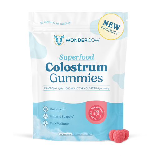 Strawberry Colostrum Gummies - 30 Serving