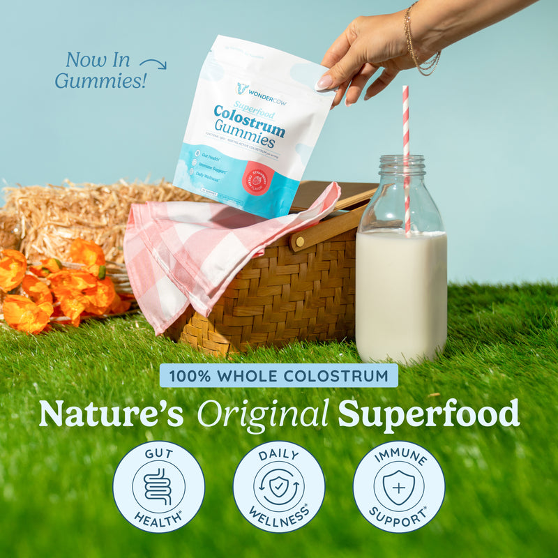 Strawberry Colostrum Gummies - 30 Serving