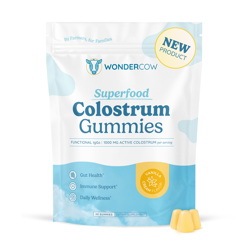 Vanilla Colostrum Gummies - 30 Serving